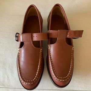 BRAND NEW Everlane Leather Mary-Jane Loafers